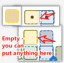 Empty - you can put anything here